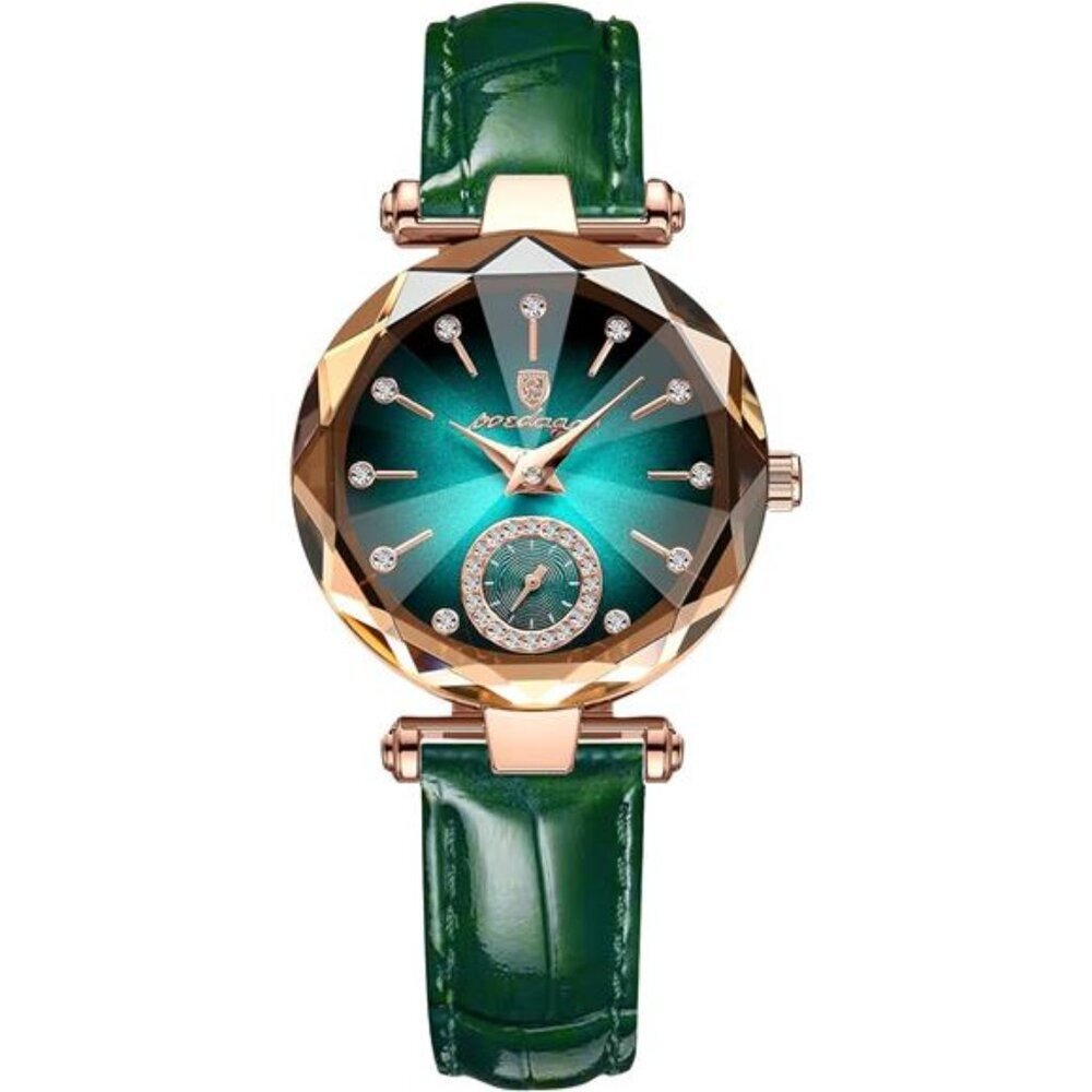 Fashion Analog Creative Diamond Dial Wrist Watch